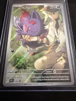 N's Zorua 189 Sv: Scarlet & Violet Promo Cards Holo - Image 1