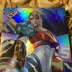 SAMUS ARAN METROID SUIT SSR Sexy Goddess Story Anime Waifu Holo Girl Card - Image 3