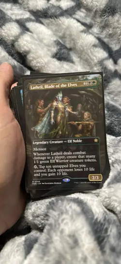 Lathril, Blade of the Elves Magic: The Gathering Custom Commander Deck - Image 1