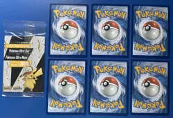 Pokemon ASH'S PIKACHU Complete Card Set SM108 - SM114 Sun & Moon Promos - NM+ - Image 2