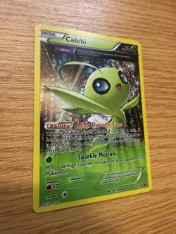 Pokemon Celebi XY93 XY Cosmos Holo Black Star Promo LP-NM - Image 2