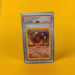 Dark Charmeleon #32 1st Edition Team Rocket 2000 Pokemon PSA 5 - Image 1