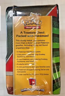 Pokemon TCG Spring 2020 Collectors Chest Lunch Box Tin FACTORY SEALED CosmicU - Image 2