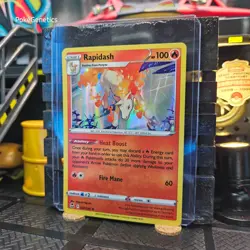 Rapidash Silver Tempest Holo Pokemon TCG 022/195 Sword & Shield Rare - Image 2
