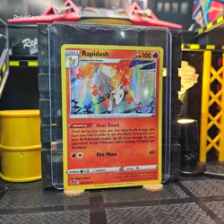 Rapidash Silver Tempest Holo Pokemon TCG 022/195 Sword & Shield Rare - Image 3