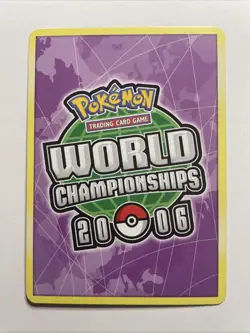 Pokemon TCG Wartortle World Championship 2006 Hiroki Yano 50/112 TCG Deck - Image 2