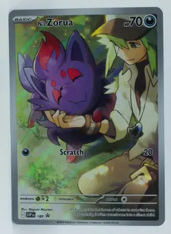 Pokemon Scarlet & Violet Promo #189 N's Zorua - Image 5