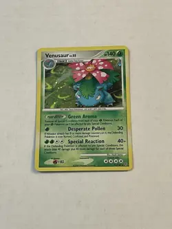 Pokemon TCG Venusaur 13/147 Supreme Victors Holo Rare 2009 w/ SWIRL LOOK!! - Image 4
