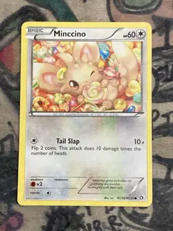 Minccino RC18/RC25 Legendary Treasures: Radiant Collection Holo Rare Pokemon - Image 1
