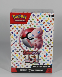 Pokemon TCG Scarlet & Violet 151 Booster Bundle Sealed New (6 packs) - Image 1