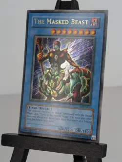 The Masked Beast LON-001 Labyrinth of Nightmare Unlimited Ultra Rare OG Print - Image 2
