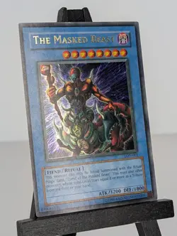 The Masked Beast LON-001 Labyrinth of Nightmare Unlimited Ultra Rare OG Print - Image 3