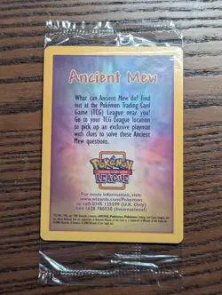 Pokemon Card - TCG: Ancient Mew - Promos - No. 001 - Sealed Pokemon movie 2000 - Image 1