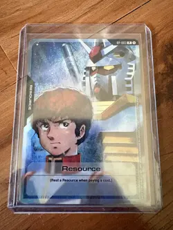 Amuro RX-78-2 Resource RP-003 Gundam Card Game TCG Foil Promo English - Image 4
