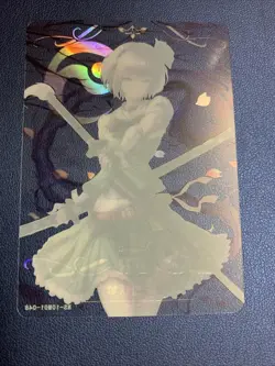 Youmu Konpaku Touhou Hot Foil FR Goddess CCG TCG 10M01-048 Anime Waifu Card Girl - Image 3