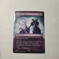 Sanguine Bond - Extended Art Showcase WOT NM MTG - Image 1