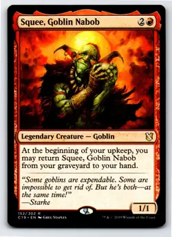 Squee, Goblin Nabob R Commander 2019 # 152 NM Normal - Image 1