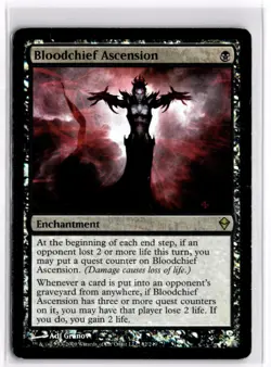 Foil | Bloodchief Ascension | [ZEN] LP x1 MTG Magic: the Gathering - Image 1