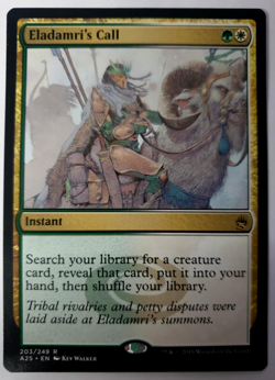 Eladamri's Call - MTG Masters 25 - Rare - #203 - NM - Image 1