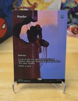 Ponder 0013 Borderless MTG Spider-Man Non-Foil - Image 1