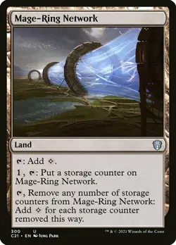 MTG Commander 2021 Strixhaven U Mage-Ring Network #300 PLAYSET 4x x4 - Image 1