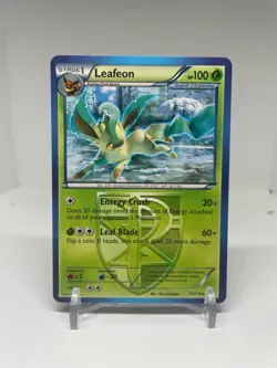 Leafeon - 11/116 - Pokemon Plasma Freeze Black & White Rare Card MP - Image 1