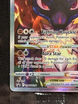 SEALED Pokemon Lucario VSTAR SWSH291 Crown Zenith ETB Holo Black Star Promo NM - Image 3