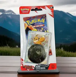 Pokemon Destined Rivals EEVEE PROMO CHECKLANE Blister Pack - BOOSTER + PROMO NEW - Image 1