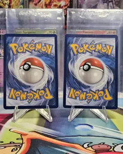 Mewtwo 052, Mew ex 053 Pokemon TCG S&V 151 Black Star Promo Full Art NM/M - Image 2