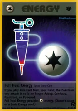 Pokemon - Full Heal Energy - 81/82 - Uncommon - 1st Edition - Team Rocket - NM - Image 1