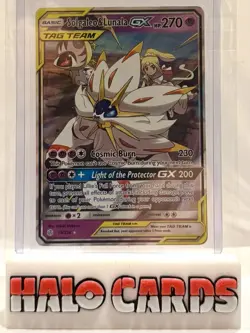 PACK FRESH Solgaleo & Lunala GX 75/236 Cosmic Eclipse Ultra Rare Holo Pokemon G - Image 1