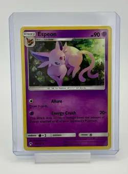 Espeon 89/214 Cosmos Holo Blister Exclusive Lost Thunder Promo NM Pokemon TCG - Image 5