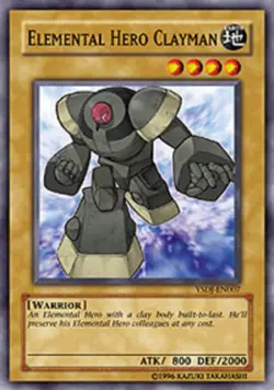 1x (LP) Elemental Hero Clayman - YSDJ-EN007 - Common - 1st Edition YuGiOh - Image 1