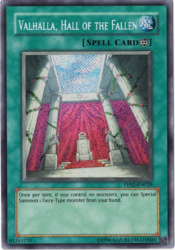 Yu-Gi-Oh! Valhalla, Hall of the Fallen (NM) Secret Rare PP02-EN020 - Image 1