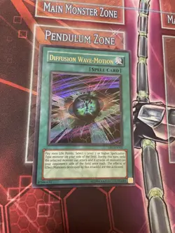 Yugioh! Diffusion Wave-Motion DR1-EN162 Ultra Rare NM - Image 1