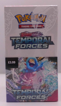Full Sealed Box (18 packs) Pokemon Scarlet & Violet Temporal Forces Trading Card - Image 1