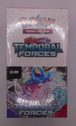 Full Sealed Box (18 packs) Pokemon Scarlet & Violet Temporal Forces Trading Card - Image 2