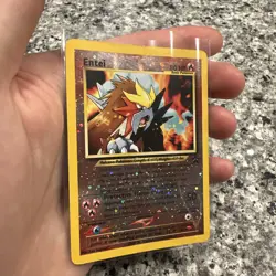 Pokemon Card - Entei WoTC Promo 34 Promo Reverse Holo - Image 2