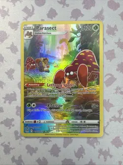 Parasect - TG01/TG30 - Pokemon Lost Origins Trainer Gallery Holo Rare Card NM - Image 1