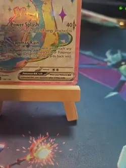 Pokemon TCG Lapras EX Full Art Ultra Rare Holo Card 158/142 NM - Image 4