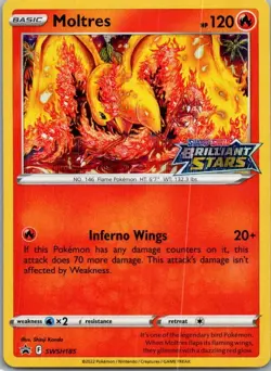 Moltres - Promo Fire Holo SWSH: Sword & Shield Promo Cards SWSH185 NM - Image 1