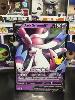 Pokemon TCG Black Star Promo - Dark Sylveon V #SWSH134 - Jumbo Holo Card G1 - Image 1