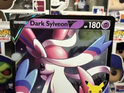 Pokemon TCG Black Star Promo - Dark Sylveon V #SWSH134 - Jumbo Holo Card G1 - Image 2