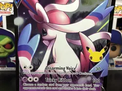 Pokemon TCG Black Star Promo - Dark Sylveon V #SWSH134 - Jumbo Holo Card G1 - Image 3