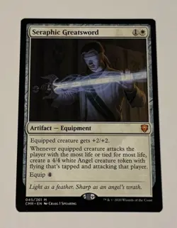 MTG Seraphic Greatsword -Commander Legends NM - Image 1
