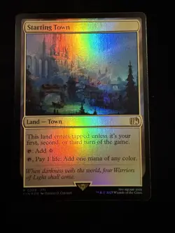 Starting Town Final Fantasy Foil - NM - 289 - Image 1