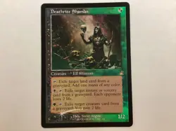 MTG Ravnica Remastered DEATHRITE SHAMAN Foil NM (BIN) Graded Power - Image 1