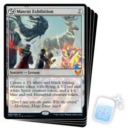 MTG - 4 x Mascot Exhibition - Playset 4x x4 Strixhaven: School of Mages Reg NM - Image 1