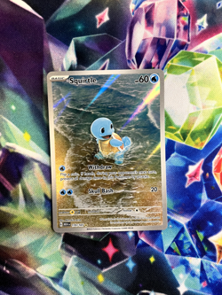 Squirtle 170/165 Scarlet Violet 151 2023 IR Holo Rare Pokemon Card TCG NM - Image 1