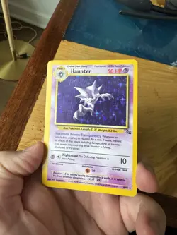 Pokemon Fossil "Haunter" 6/62 / Holo Rare / Lightly Played - Image 4